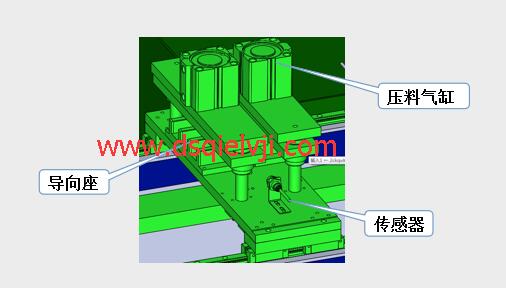 鄧氏全（quán）自動鋁型材（cái）切割機送料裝置